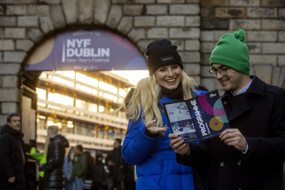 Couple reading NYF Program