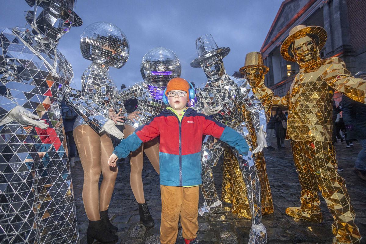 Con Faughnan from Killester with NYF Dublin performers